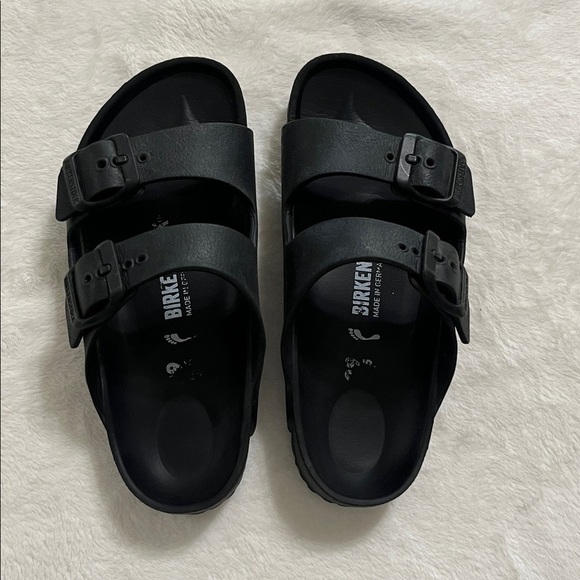 Birkenstock Kids Shoes in Brown and Black - Picture 13 of 15